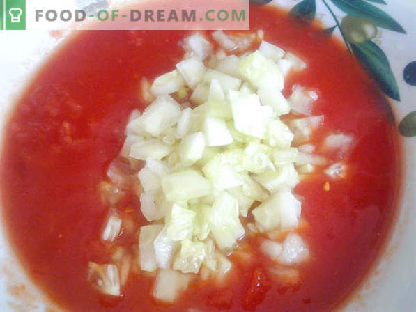 Рецепт Газпачо - Подгответе супа од домати со ладна дома според шпански рецепт
