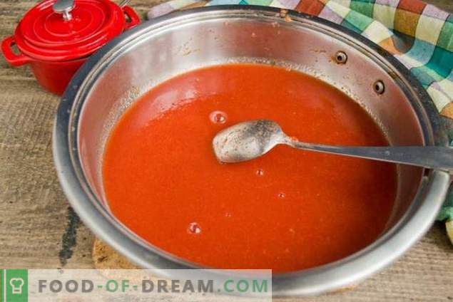 Домашен кечап домати и зимски слива