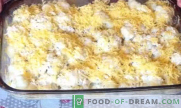Касичка во карпа во рерна, рецепти со сирење, јајца, пилешко, мелено месо, тиквички