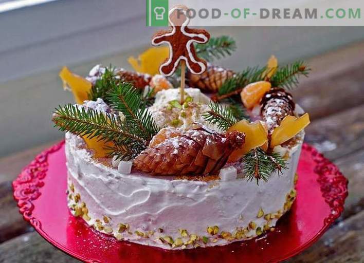 Торта за Нова Година - рецепти на колачи за новогодишниот одмор