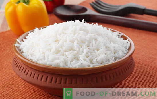 Како да се готви ориз, така што тоа е трошко. Рецепти од трошлив ориз, тајната на готвењето на оризот, така што тоа беше крмне