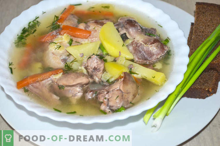 Супа со пилешки тегли, или како да се готви супа од Глеб Жеглов - рецепт