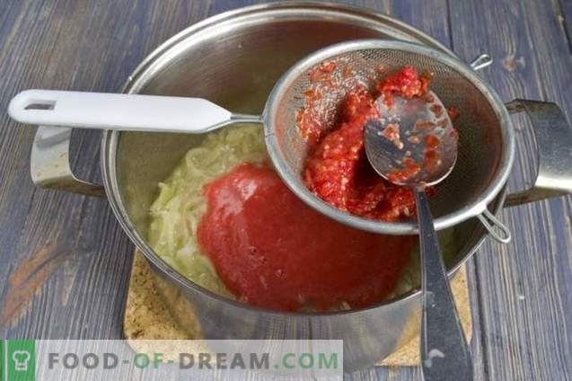 Супа од домати со колбаси