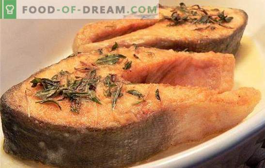 Сочно розова лосос: како правилно да се подготви буџетска црвена риба во печката. Рецепти и тајни на сочно розова лосос во рерна
