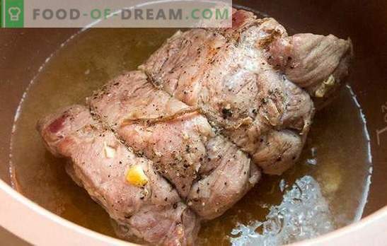 Свинско месо во шпорет на притисок: најдобри рецепти. Готвење ароматични, сочни свинско месо во шпорет под притисок со печурки, зеленчук, житарици, без да вложи многу напор