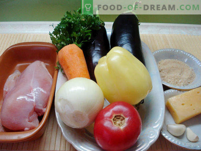 Моторни чамци со пилешко и зеленчук, чекор по чекор со фотографии