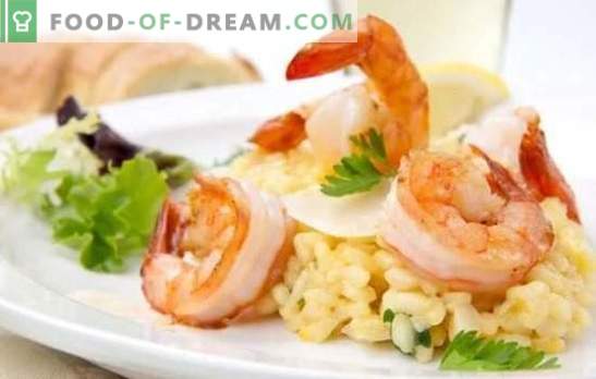 Ризото со морска храна - италијански ориз. Најдобри рецепти, суптилности и совети за готвење рижото со морска храна