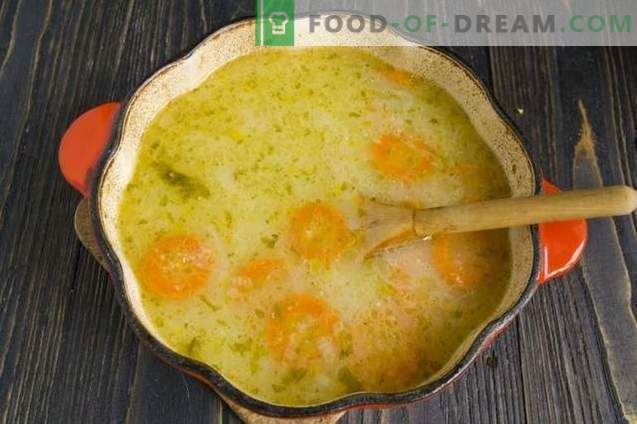 Супа од зеленчук на сурутка 