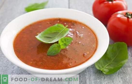 Супата од пире од домати е здраво јадење за жешки лета и ладни зими. Најдобри опции за супа од топла и ладна доматен пипер
