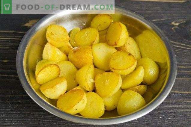 Пржени млади компири во индиски зачини