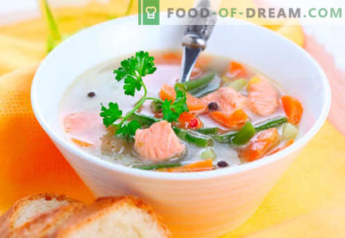 Супа од пастрмка - докажани рецепти. Како правилно и да готви пастрмка супа.