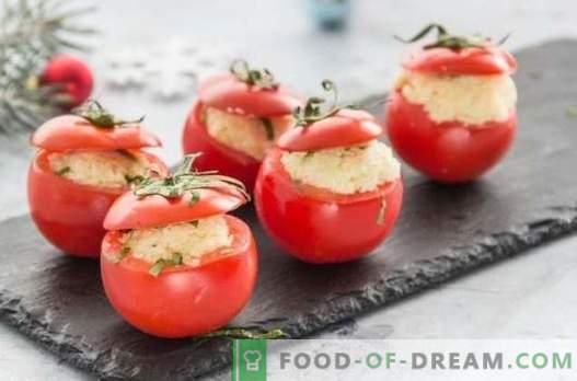 Што брзо може да се готви од домати? Ние нудиме одлични закуски, прва и втора јадења во брзање на домати