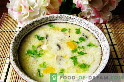 Супи со ориз - најдобриот рецепт. Како правилно и вкусно да готви супа со ориз.
