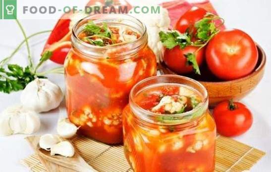 Салата од домати за зима со стерилизација: лесно! Рецепти од различни салати од домати за зима (со стерилизација)