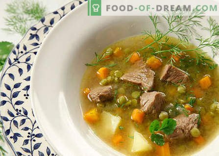 Супи со месо - најдобри рецепти. Како да правилно и вкусно готви супи со месо.