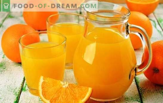 Економична опција за големо семејство: како да направите 9 литри сок од 4 портокали. Тајните на вкусни евтини сокови