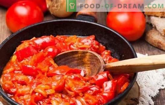 Унгарски закуски - немири на вкус, магија на бојата! Рецепти светли унгарски апетизери на пиперки, домати, јајца, урда, тиквички