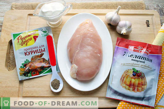 Природна домашна кокошка колбас - многу едноставен рецепт