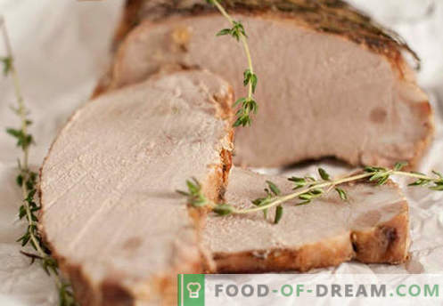 Домашна свинско месо - најдобри рецепти. Како правилно и вкусно сварено свинско дома.