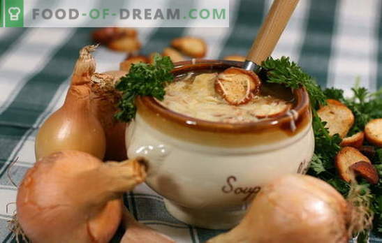 Класичната супа од кромид е омилен рецепт на Александар Дума! Рецепти класични кромид супи од француски гурмански