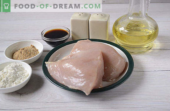 Пилешко пилешко маринирано во сос од соја - готви 20 минути! Чекор-по-чекор фото-рецепт на пилешко пилешко филе со ориентален вкус