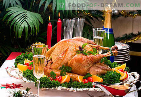 Јадењата на новогодишната маса се најдобри рецепти. Како да ја направите вечерата на новогодишната ноќ навистина празнична.