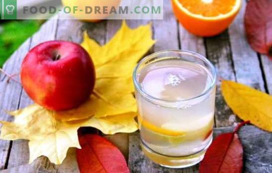 Компотирање на јаболка и портокали - вкусен пијалок со совети за егзотика. А изборот на најдобрите компоти на јаболка и портокали