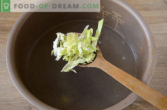 Супа со свежа зелка во бавен шпорет: брзо, лесно, вкусно! Авторски чекор-по-чекор фото-рецепт за готвење зелка од свежа зелка во бавен шпорет
