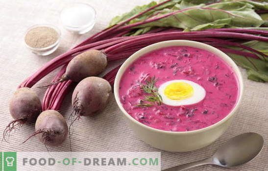 Супата од цвекло - светла прв курс со богат вкус! Докажани традиционални и авторски рецепти за топла и ладна цвекло