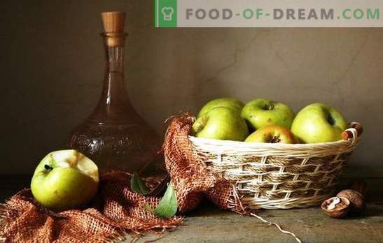 Епл сезона - правиме букет вино од јаболка без притискање. Технологија на домашно вино од јаболка без сок - предностите и недостатоците на правењето на вино од каша од јаболка