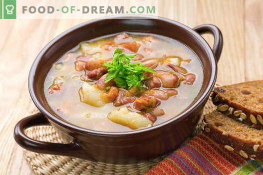 Свинско супа - најдобриот рецепт. Како да правилно и вкусно готви свинско супа.