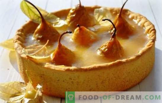 Крушарски пити - мирисна есенска десерт. Печете од разни тесто, со оригинални додатоци - домашни пити со круши