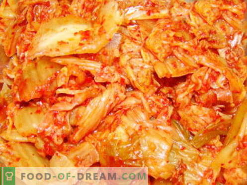 Зелка во корејски - најдобрите рецепти. Како правилно и вкусно готви зелка на корејски.
