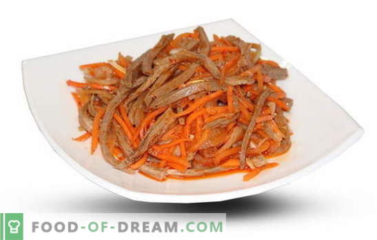 Салати од морков и месо се толку различни, толку вкусни, толку здрави! Класичен и егзотичен: рецепти за салата од морков со месо