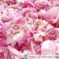 Розова ливчиња во шеќер