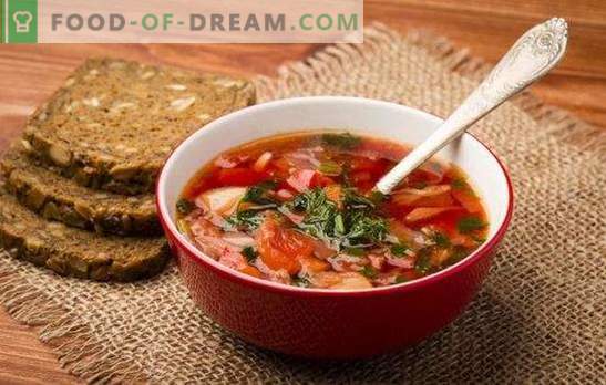 Руска супа: тајни на светската слава. Рецепти на стара и нова руска супа: кисело, свежо, зелено, со квас, со аспарагус