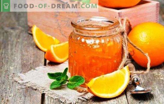 Мирисна џем од портокал: како да направите портокалова деликатес. Портокали дива рецепти со лимони, ѓумбир, цимет