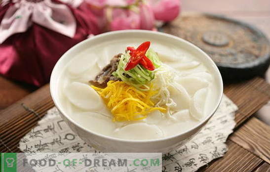 корејски супа - мирисна, топла и силна! Корејски супи рецепти: со даикон, морска храна, тестенини, зелка, тофу
