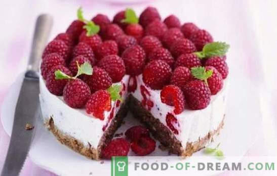 Малина торта е лето искушение за слатки заби. Рецепти за малина летни колачи: малини во десерт - животот е добар!
