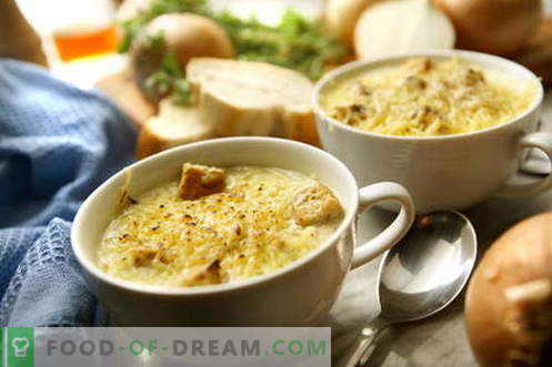Супа од кромид - најдобри рецепти. Како да правилно и вкусно готви кромид супа.