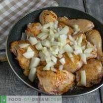 Апетитирање пржено пиле со сос од орев
