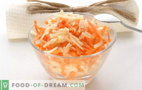 Како да се готви салата од морков во трпезаријата, зошто е толку вкусна? Морков салата во трпезаријата - домашни рецепти!
