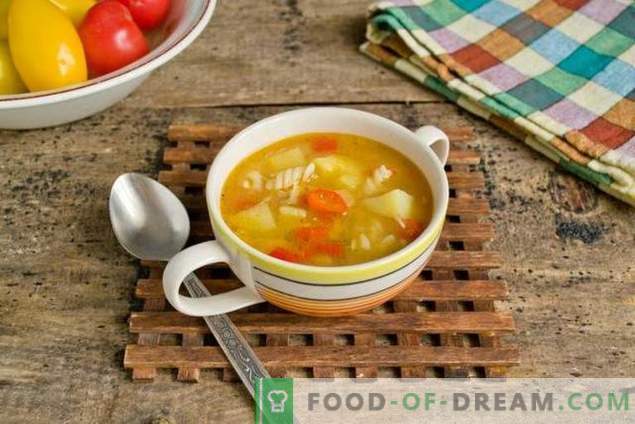 Супа со тестенини и зеленчук - кога е брза, здрава и вкусна