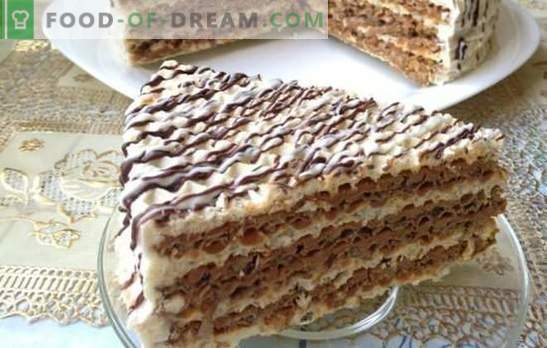 тортата торта со торта е едноставна и вкусна! Колачи со торта со торта со разни креми
