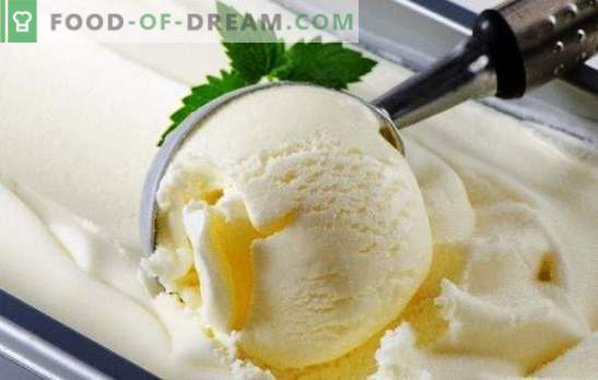Рецепти за домашен сладолед со млеко - подарок за слатки заби. Сладолед, creme brulee и други домашни сладолед од млеко