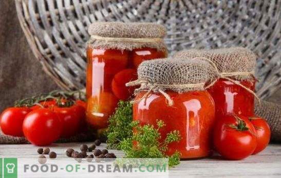 Маринирани домати за зима - вкус и мирис на лето. Важни совети и оригинални рецепти: како да ги собереш доматите за зима