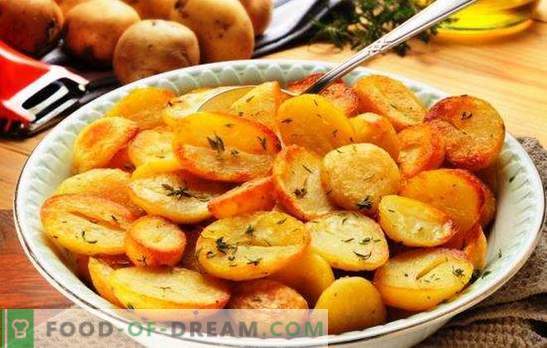 Пржен компир во бавен шпорет: крцкави, миризливи. Најдобри рецепти за пржени компири во бавен шпорет со кромид, печурки, лук