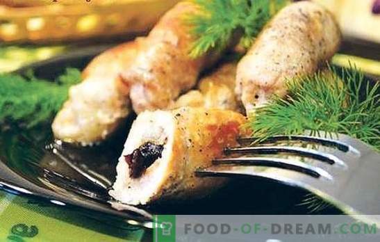 Свински прсти - месо со пополнување! Рецепти за ароматични, сочни и румени прсти со пополнување за негување празник