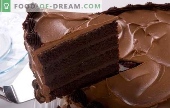 Чоколадна торта со какао - слатки заби ќе бидат воодушевени! Најдобри рецепти за чоколадна торта со какао