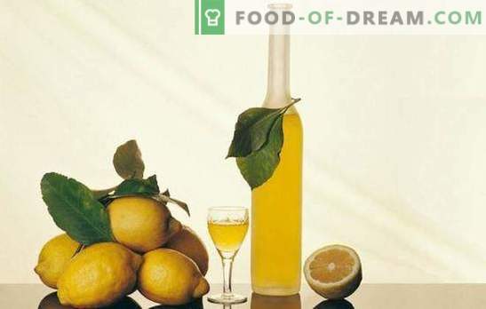 Тинктура на лимон и тајни на нејзината подготовка. Лимон тинктура рецепти за домашна бар со освежителен мирис цитрус